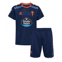 Camiseta Celta Vigo Segunda Equipación Replica 2024-25 para niños mangas cortas (+ Pantalones cortos)